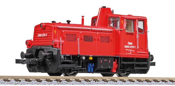 H0 A ÖBB Diesellokomotive R2060, Nr.2060.079 7, 2A,  Ep.V, L=76mm, R 360mm, etc...........................................