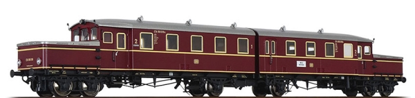 H0 D DB Akku- Triebwagen 2teilg.,  ETA 180 018, 3A, Ep.III, L=300mm, R=360mm, etc..............................