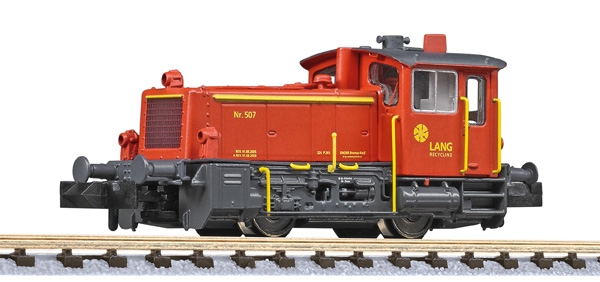 N D PRI Diesellokomotive Typ Köf, BR 332 507, 2A, Ep.V, dig., ESU- Decoder, L= 49mm, R=192mm, Lichtwechsel, etc..................