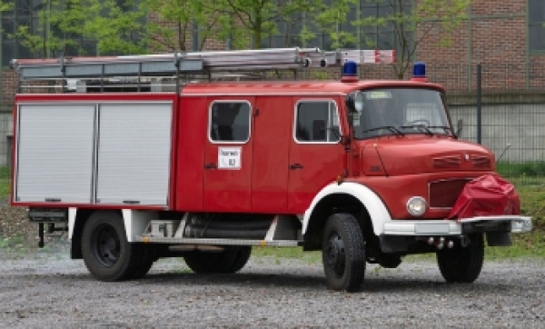N D LKW MB Einsatzfahrzeug,Löschgruppenf., LF 16 TS, Düsseldorf