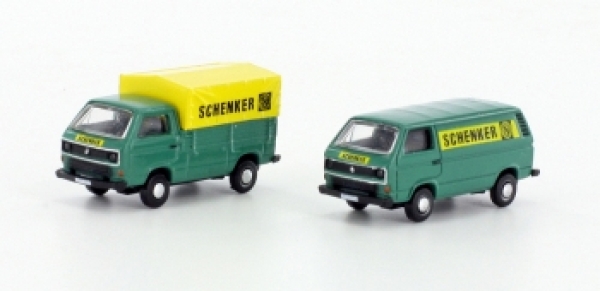 N D PKW VW Kleinbus Set 2x,  "Schenker "