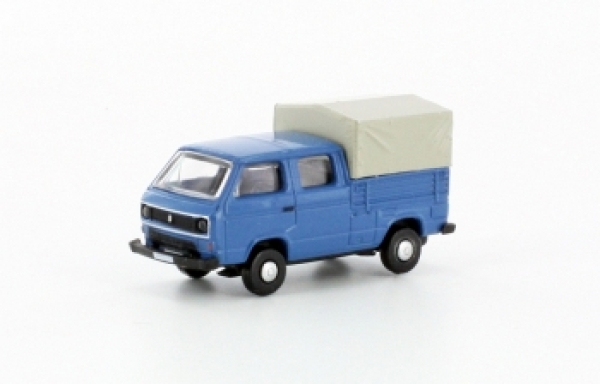 N Eu PKW VW Doppelkabine Pritsche T3, blau