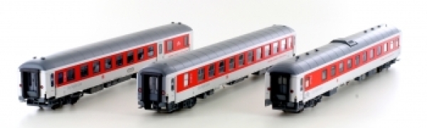 H0 D DB Reisezugwagen Set 3x, B, B, B, 4A, Ep.VI, Komet