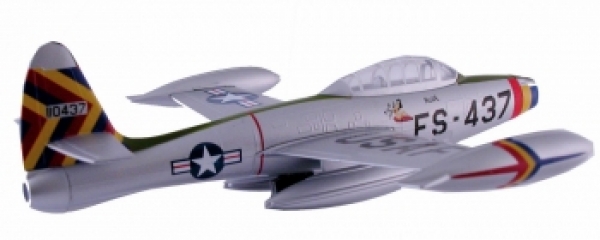 1: 100 Flugzeug F84, Thunderjet " Night Take Off "