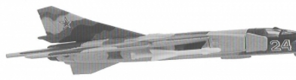 1: 102 Flugzeug MIG 23 F