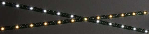 Zubehör Wagenbeleuchtung  kaltweiss, Ep.III, Länge 290mm, Breite 7,8mm, LEDs 12x, mA 16,