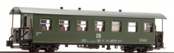 Ne D DR Reko- Personenwagen, 970- 401, 4A, Ep.V, L= 87mm, grün, etc.................................................