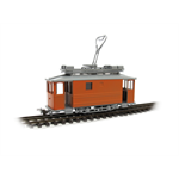 H0 Straßenbahn Oldtimer Neutraler oranger Arbeitswagen, Triebwagen als Standmodell, etc......................