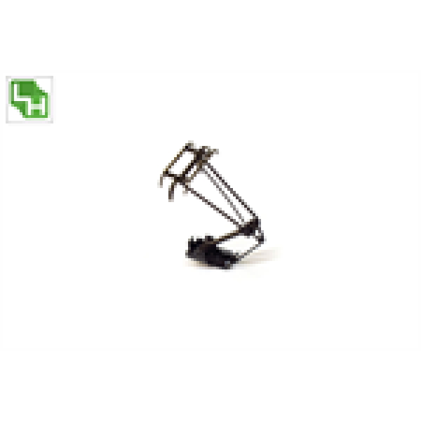 Halling Ersatzteile Stromabnehmer " Himmelstreppe ", brüniert, etc......................