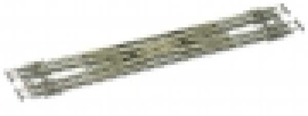 N Gleis Code 55, Gleisverbindung dopp., Holzschwelle, 271mm, R 511mm, 26,5mm, 10°, Herzstück, etc..................................................