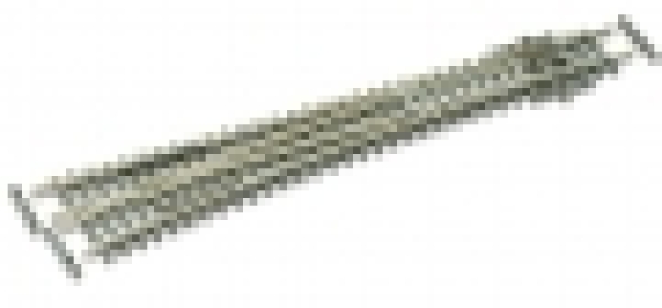 N Gleis Code 55, Weiche links, Holzschwelle, 160mm, R 914mm, 8°, 10°, Herzstück leitend, etc....................................................................