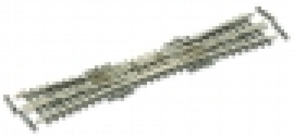 N Gleis Code 55, Kreuzungsweiche doppelt, Holzschwelle, 154mm,  R 511, 10° Herzstück leit., etc...........................................................