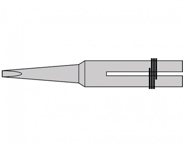 Werkzeug Lötspitzen & Zubehör Lötspitze lang, 2,2mm, Meißelform, etc.......................................................................................