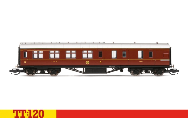 TT LMS Reisezugwagen, 57´4A, Brake Third, 5832, Ep.III, etc...................................................
