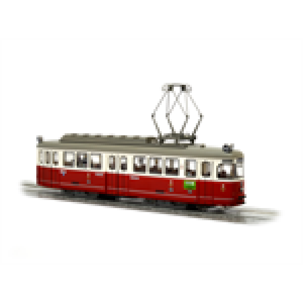 H0 Österreich Wien Wien Großraumtriebwagen C1, Nr.125, Standmodell, L= 165mm, R= 180mm, etc.....................