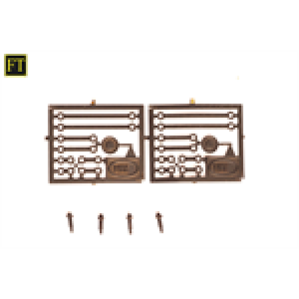 H0 Halling Aufrüstteile Knochen+ Stifte für Bosna- Trichterkupplung 2  Set, etc.........................