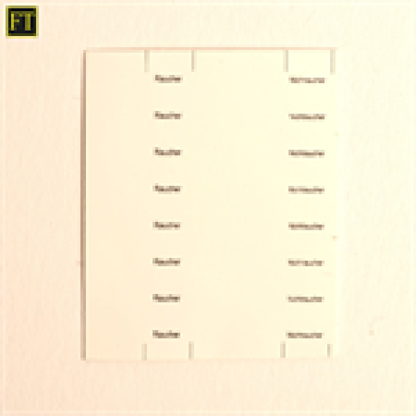 H0 Halling Tafeln Tafeln Schilder 8x Raucher, 8x Nichtraucher, KS, etc........................