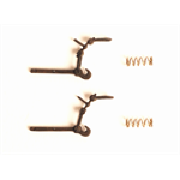 H0 Halling Aufrüstteile Schraubhakenkupplung 2, mit Feder, montiert, etc...........................