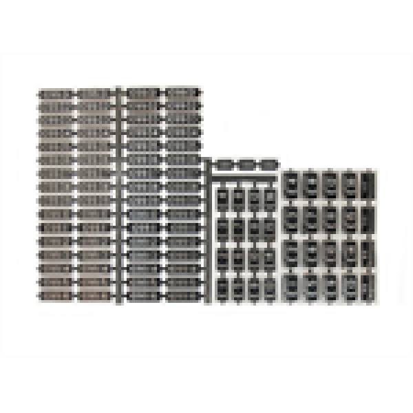 H0 Halling Tafeln Lokschilder MS silber, schwarz lackiert, für MzB- Elektrolokomotive, E1- E16, etc..................