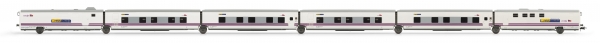 H0 E RENFE Schlafwagen Set, 6x, Hotel Talgo " Elipsos "