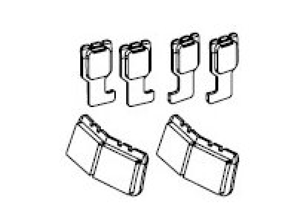 H0 Piko Ersatzteile D DB Elektrolokomotive E410 001, 4A, Ep.III, blau, Fenster, etc.....................