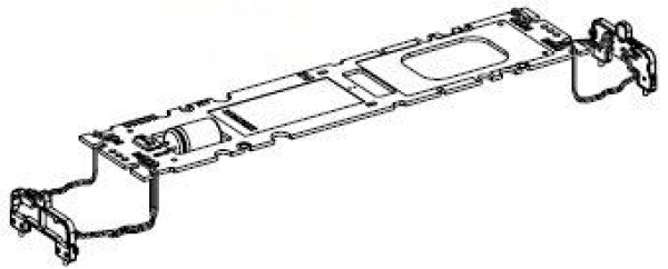 H0 Piko Ersatzteile D DB Elektrolokomotive E410 001, 4A, Ep.III, blau, Hauptplatine mit Beleuchtungsplatine und kabel, etc...................