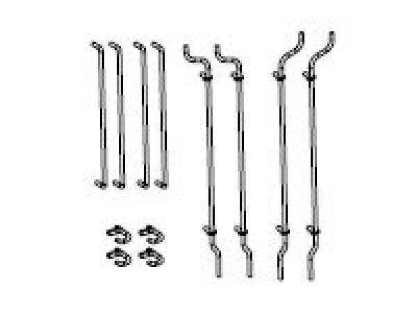 H0 Piko Ersatzteile A ÖBB Elektrolokomotive Rh1067.01, 3A, Ep.IV, grün, Handläufe, Führerhaus, Regenrinne, etc................