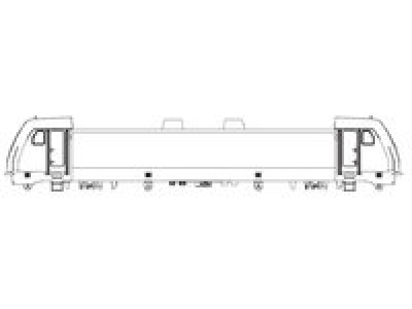 H0 piko Ersatzteile PRI Elektrolokomotive BR 186 Gehäuse dekor. mit Fenster, etc........................................................................