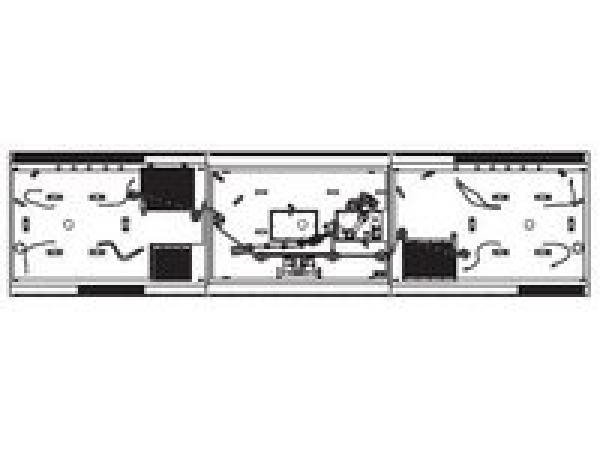 H0 Piko Ersatzteile PL PKP Elektrolokomotive Vectron EU46 Dach mit Lüftergitter, Pantos 4, etc..........................................................