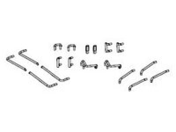 H0 Piko Ersatzteile NL NS Elektrolokomotive Rh 1100 Handstangen, Fahnenhalter, Antenne, etc.............................................................