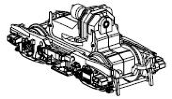 H0 Piko Ersatzteile D DB Elektrolokomotive BR 112 311, 4A, Ep.IV, Getriebe vorne komplett, etc..................
