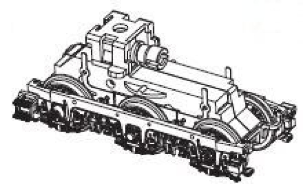 H0 Piko Ersatzteile A ÖBB Elektrolokomotive Rh1010 Getriebe links, komplett, etc......................................................................