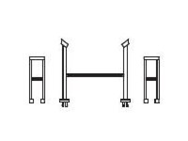 G Piko Ersatzteile D DB Dampflokomotive BR 64 Tragrahmen/ Leitern Vorbau, etc............................................................................