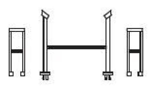 G Piko Ersatzteile A ÖBB Dampflokomotive BR 64 Tragrahmen/ Leiern Vorbau, etc..................................................