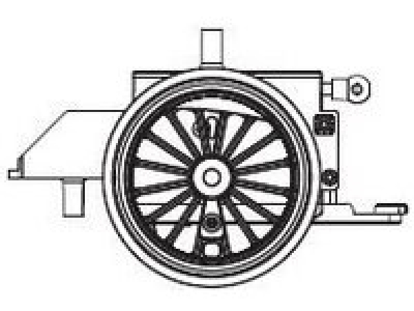 G Piko Ersatzteile Dampflokomotive BR 64, Getriebeeinheit hinten, etc...............................................