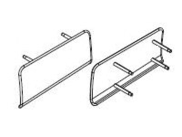 G Piko Ersatzteile D DB Dampflokomotive BR 24, Windleitbleche rechts und links, etc............................................