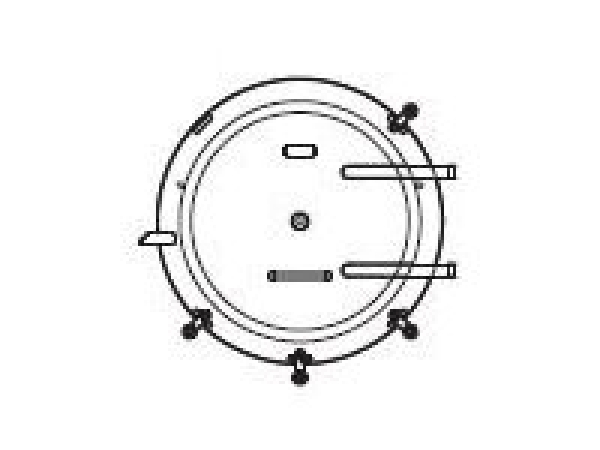 G Piko Ersatzteile D DR Dampflokomotive BR 24, Rauchkammertür, etc..........................................