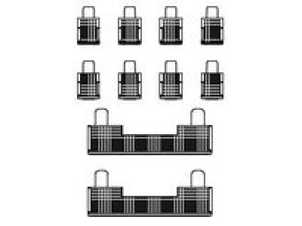 G Piko Ersatzteile D DR Dampflokomotive BR 50, Trittbretter, etc.............................................
