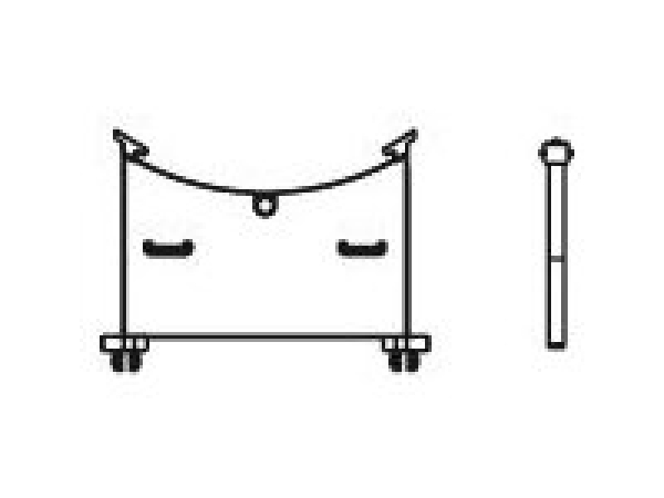 G Piko Ersatzteile D DR Dampflokomotive BR 95, Kesselstütze, Rohrstück, etc........................................