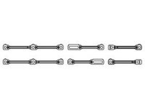 G Piko Ersatzteile D DR Dampflokomotive BR 95, Kuppelstangen, etc........................................