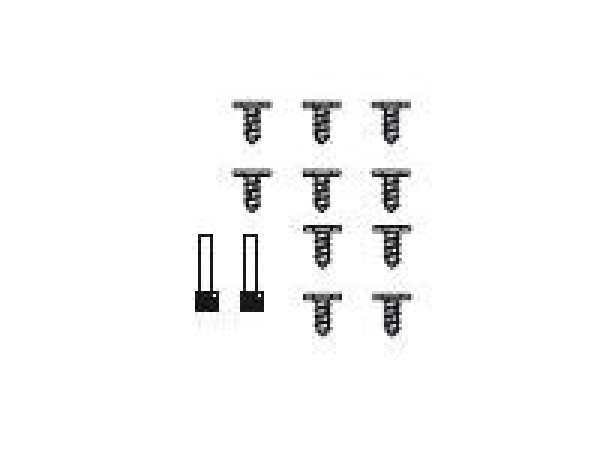 G Piko Ersatzteile D DR Dampflokomotive BR 95, Schrauben für Kuppelstangen, etc...............................