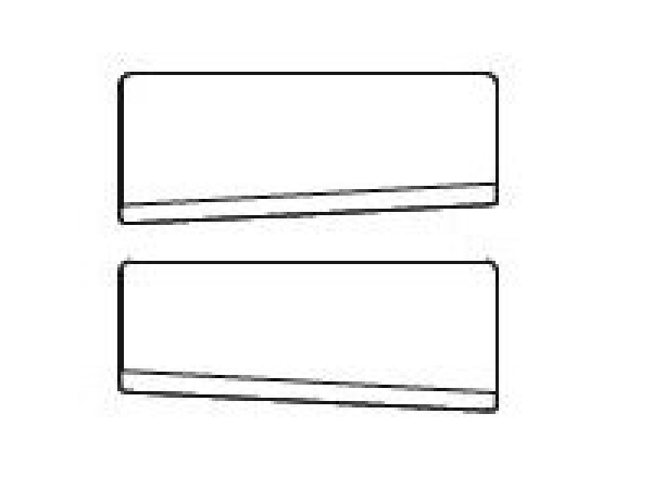 G Piko Ersatzteile D DR Dampflokomotive BR 50, Windleitbleche links- rechts, etc.................................