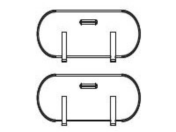 G Piko Ersatzteile D DR Dampflokomotive BR 50, Wasserkastendeckel, St.2x, etc.......................................