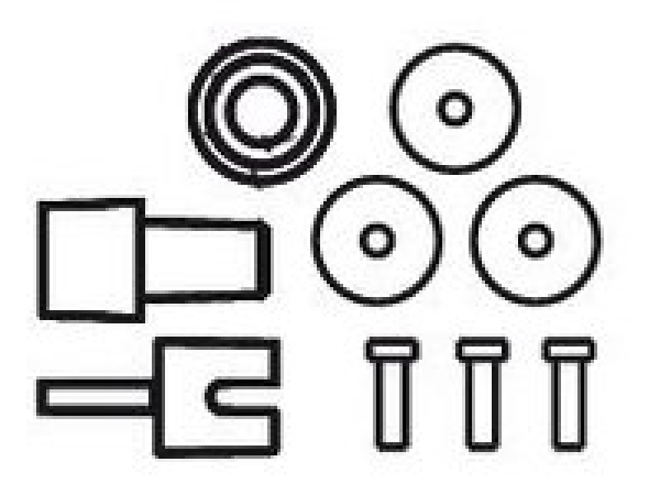 G Piko Ersatzteile D DR Dampflokomotive BR 50, Getriebebefestigung, Kardanbuchsen, etc.....................................