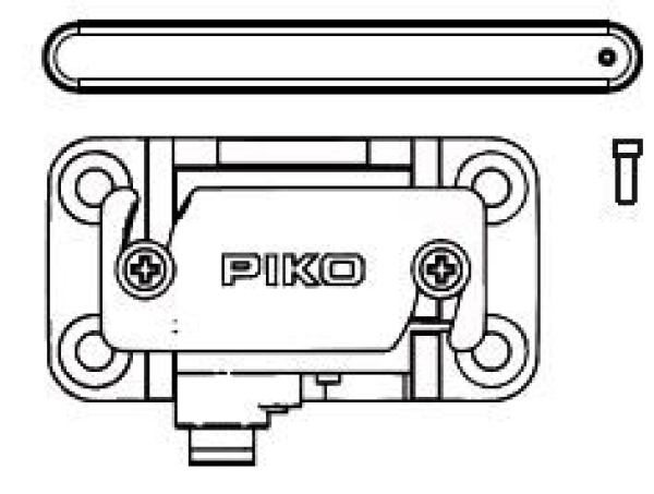 G Piko Ersatzteile D DR Dampflokomotive BR 50, Servo mit Hebelarm Tenderkohle, etc....................................