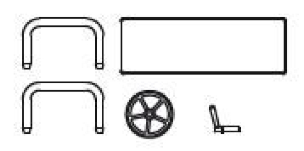 G Piko Ersatzteile D DB Dampflokomotive BR 50, Rauchkammertür Anbauteile, etc.....................................