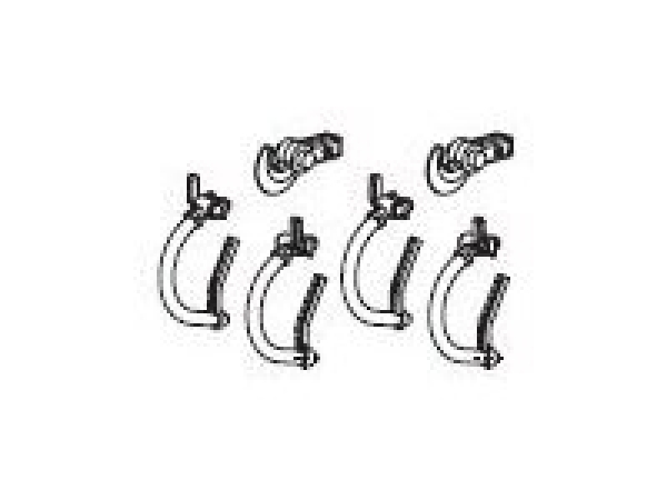 G Piko Ersatzteile D DR Dampflokomotive BR 94, Kuppelhaken, Bremsschläuche, St.6x, etc.....................................