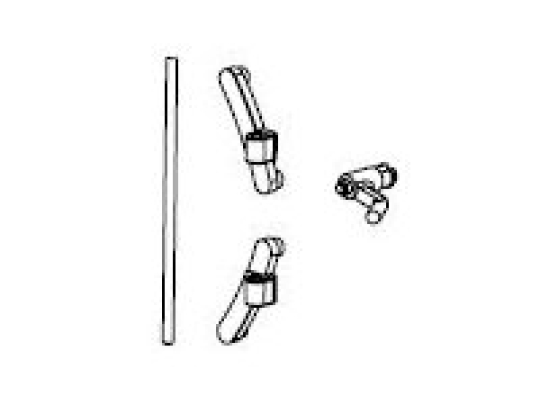 G Piko Ersatzteile D DB Dampflokomotive BR 94, Ep.III, Rauchkammertür Scharnier, etc................................