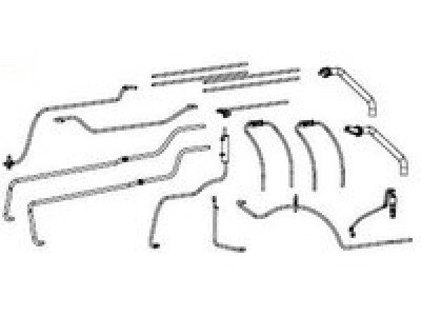 G Piko Ersatzteile D DR Dampflokomotive BR 91.3, Ep.III, Leitungen/ Rohre, etc.................................