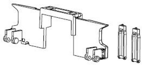 G Piko Ersatzteile D DR Dampflokomotive BR 91.3, Ep.III, Steuerungsträger/ Fangbügel, etc...........................